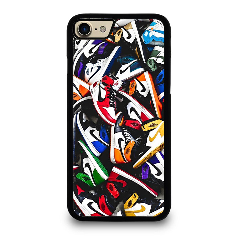 NIKE AIR JORDAN SNEAKERS COLLAGE iPhone 7 Case