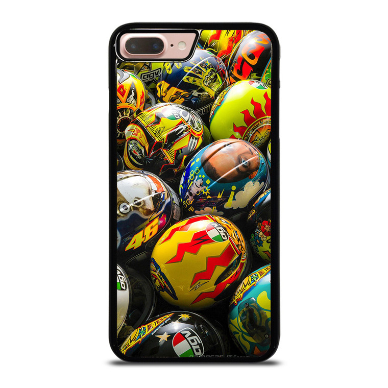 VALENTINO ROSSI AGV COLLECTION HELMETS iPhone 8 Plus Case