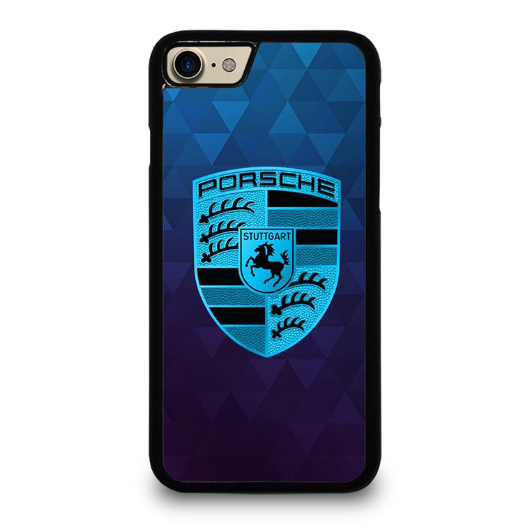 PORSCHE CAR BLUE LOGO iPhone 7 Case