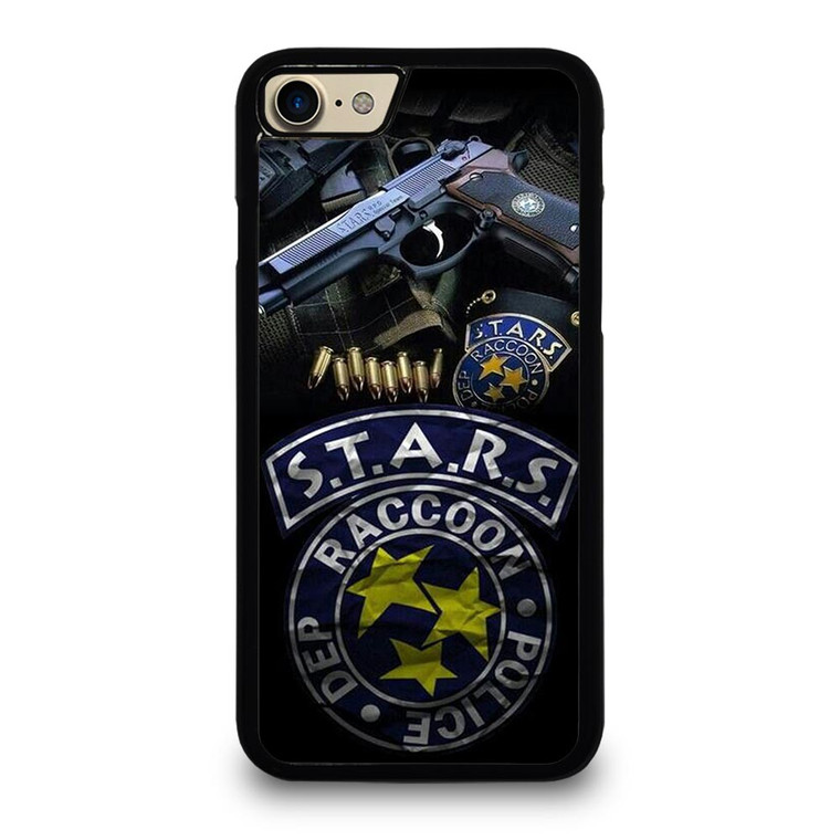STARS RACCOON POLICE DEP BADGE 2 iPhone 7 Case
