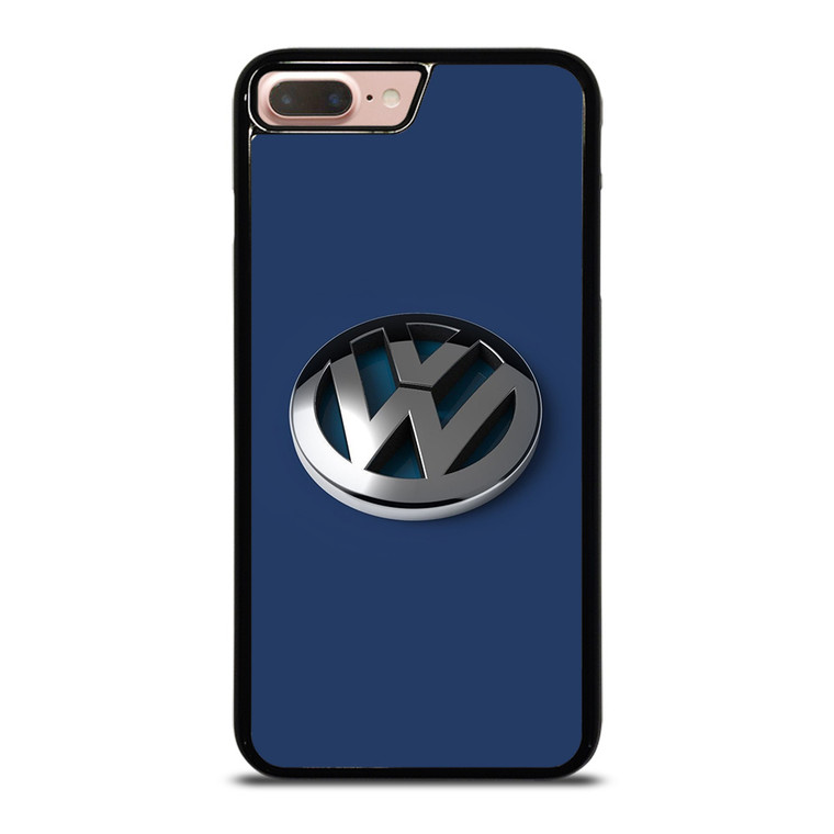 VW VOLKSWAGEN GLOSSY LOGO EMBLEM iPhone 8 Plus Case