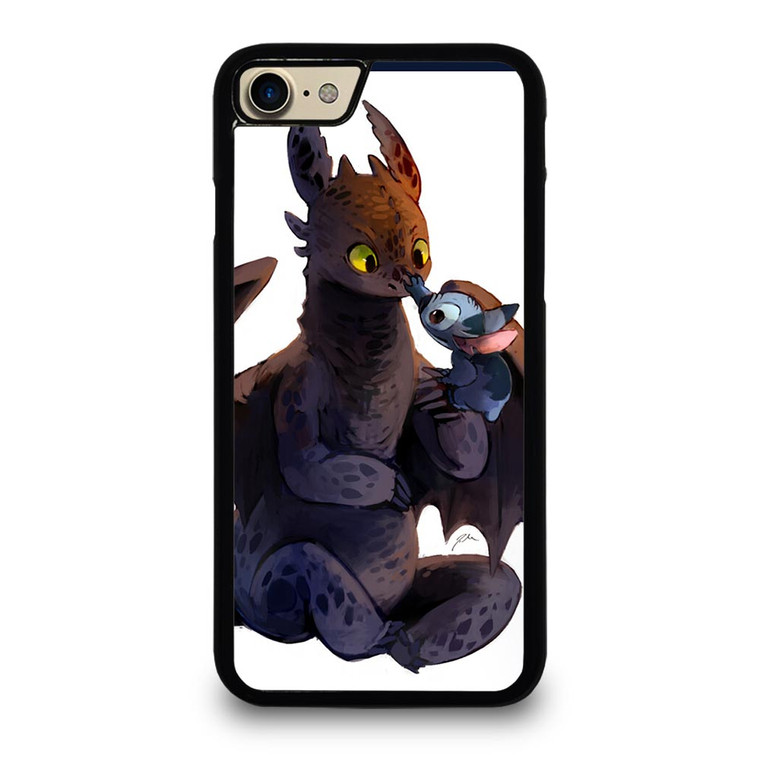 TOOTHLESS AND STITCH CARTOON 2 iPhone 7 Case TOOTHLESS AND STITCH CARTOON 2 iPhone 7 Case