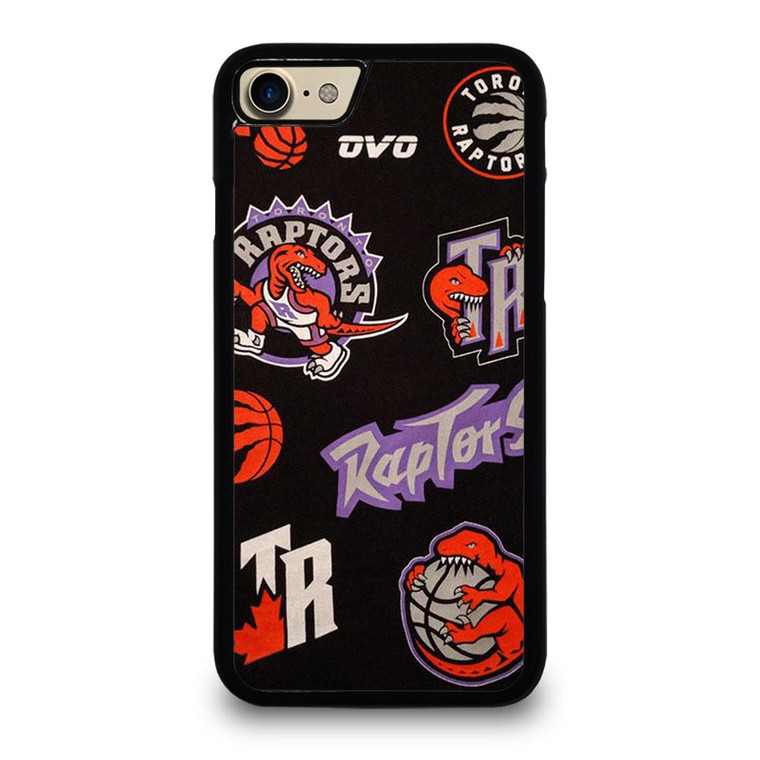 TORONTO RAPTORS LOGO COLLAGE iPhone 7 Case