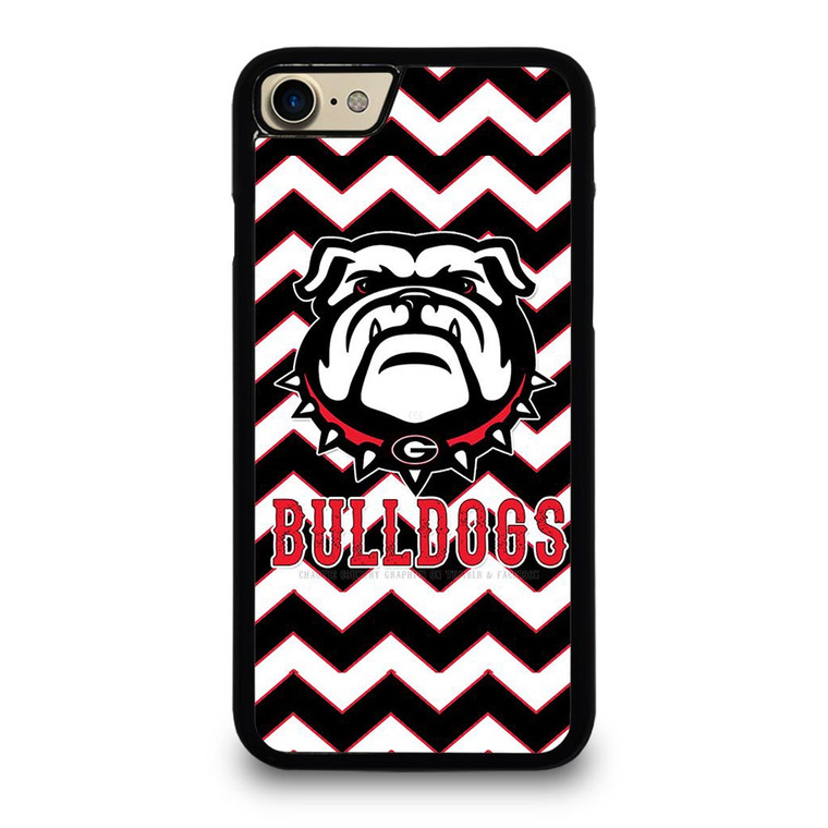 UGA GEORGIA BULLDOGS STRIPE LOGO iPhone 7 Case UGA GEORGIA BULLDOGS STRIPE LOGO iPhone 7 Case