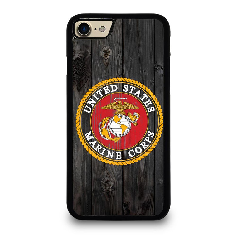 USMC US MARINE CORPS WOOD iPhone 7 Case