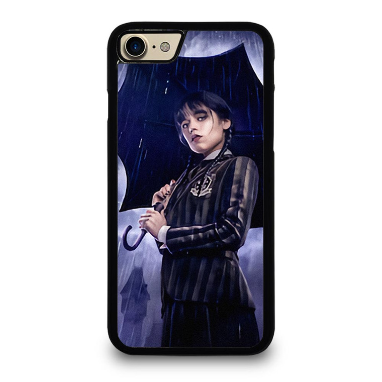 WEDNESDAY ADDAMS JENNA ORTEGA MOVIES iPhone 7 Case