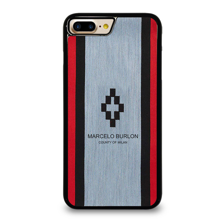 MARCELO BURLON STRIPE LOGO iPhone 7 Plus Case