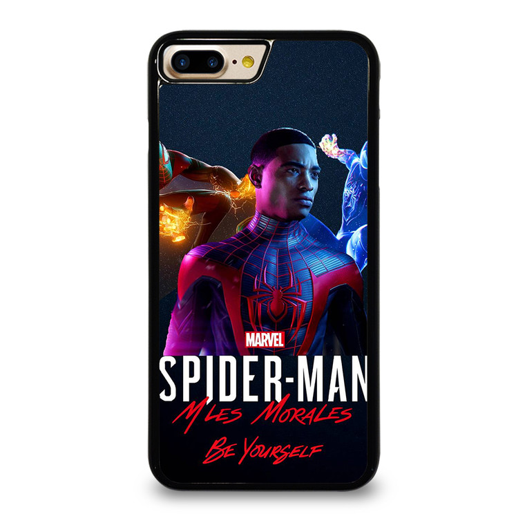 MARVEL SPIDERMAN MILES MORALES POSTER iPhone 7 Plus Case