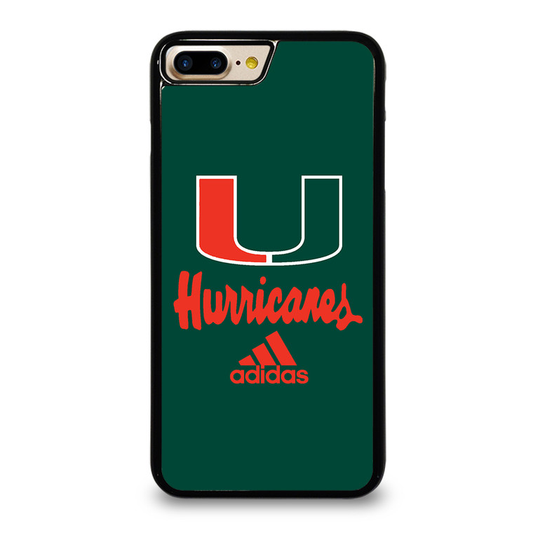 MIAMI HURRICANES GREEN LOGO iPhone 7 Plus Case