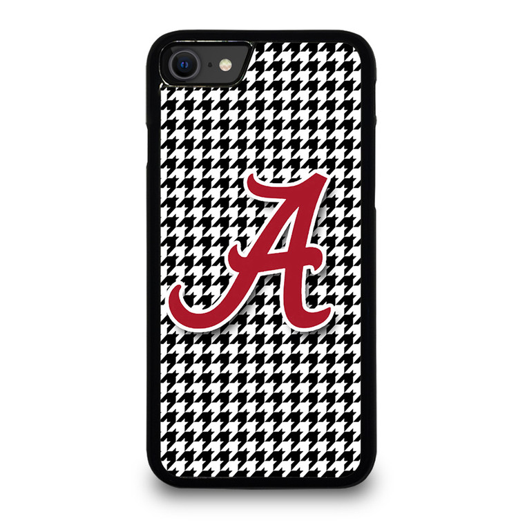 ALABAMA HOUNDSTOOTH CRIMSON TIDE iPhone SE 2020 Case