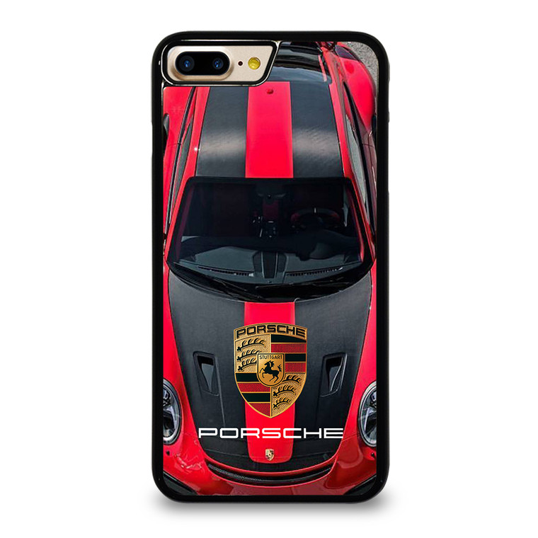PORSCHE RED CAR LOGO iPhone 7 Plus Case