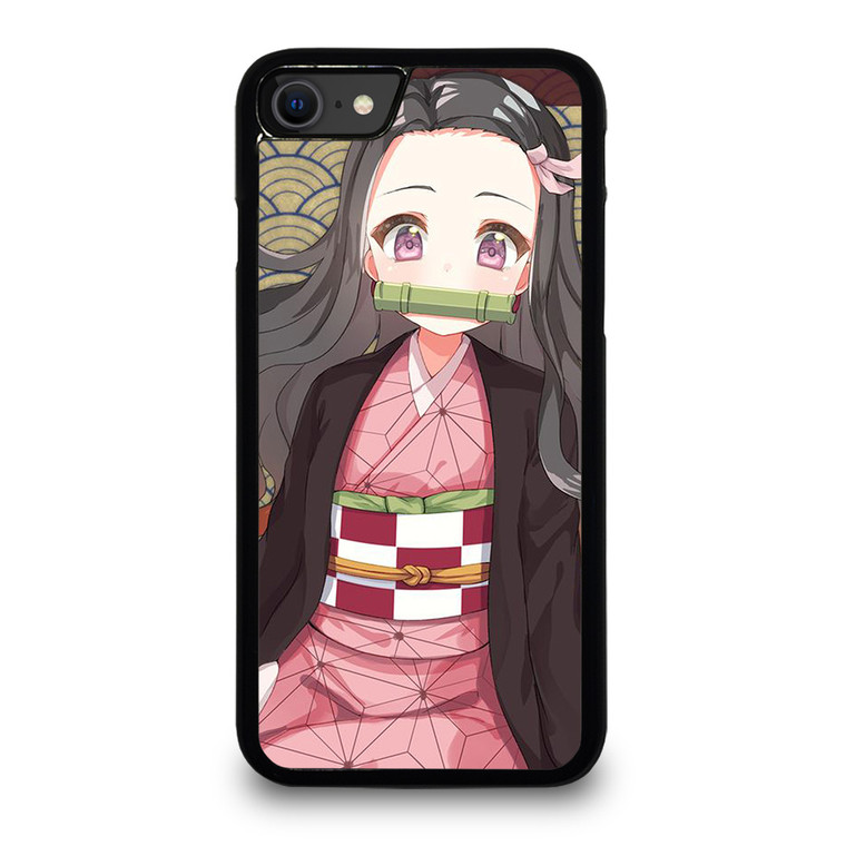 ANIME DEMON SLAYER KIMETSU NO YAIBA CUTE GIRL iPhone SE 2020 Case