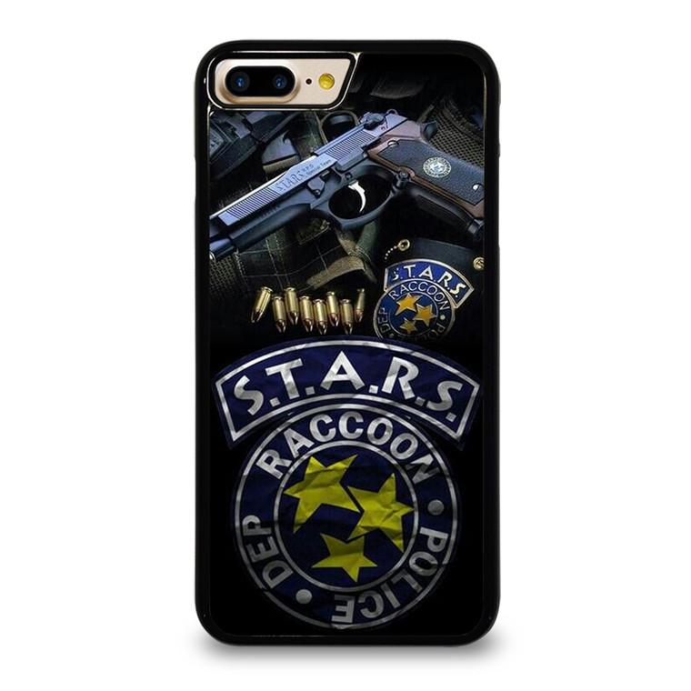 STARS RACCOON POLICE DEP BADGE 2 iPhone 7 Plus Case