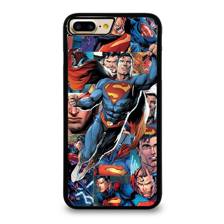 SUPERMAN COLLAGE SUPERHERO iPhone 7 Plus Case