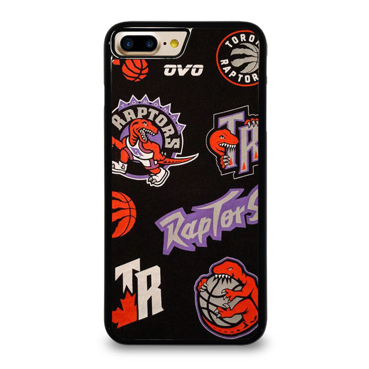 TORONTO RAPTORS LOGO COLLAGE iPhone 7 Plus Case