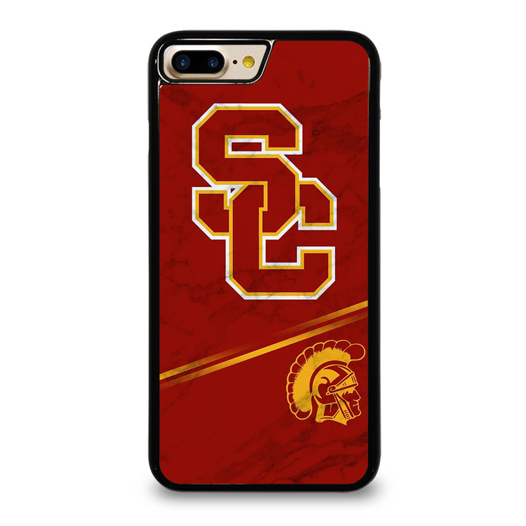 USC TROJANS RUSTY MARBLE iPhone 7 Plus Case