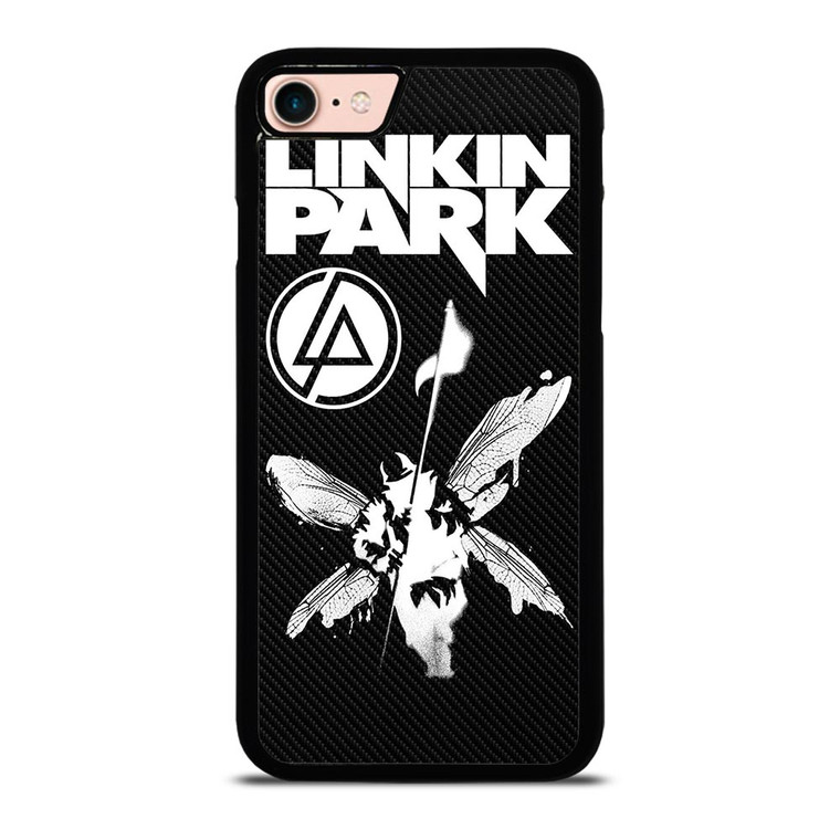 LINKIN PARK LOGO CARBON iPhone 8 Case