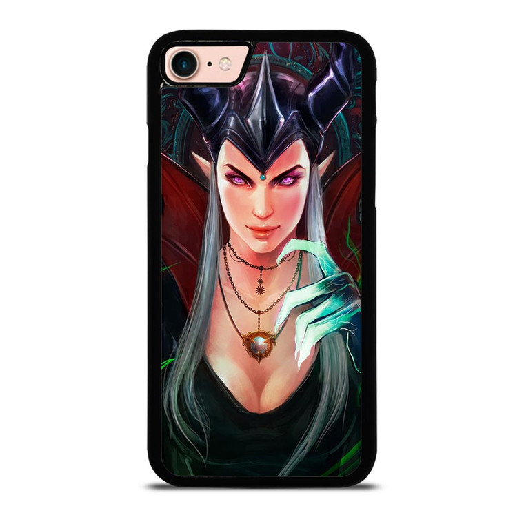 MALEFICENT DISNEY CARTOON ART iPhone 8 Case