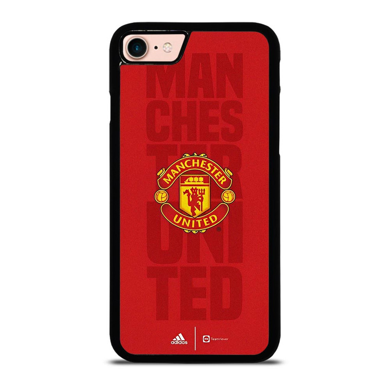 MANCHESTER UNITED FC ADIDAS LOGO iPhone 8 Case