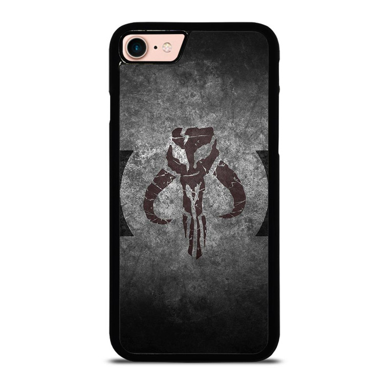 MANDALORIAN STAR WARS HEAD EMBLEM iPhone 8 Case MANDALORIAN STAR WARS HEAD EMBLEM iPhone 8 Case
