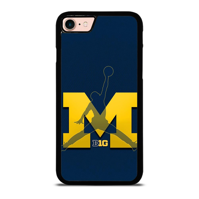MICHIGAN WOLVERINES AIR JORDAN iPhone 8 Case