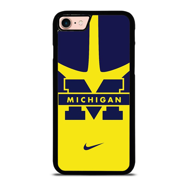 MICHIGAN WOLVERINES FOOTBALL NIKE iPhone 8 Case