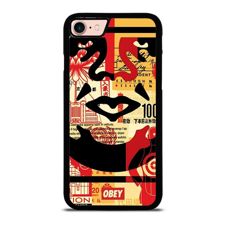 OBEY COLLAGE iPhone 8 Case