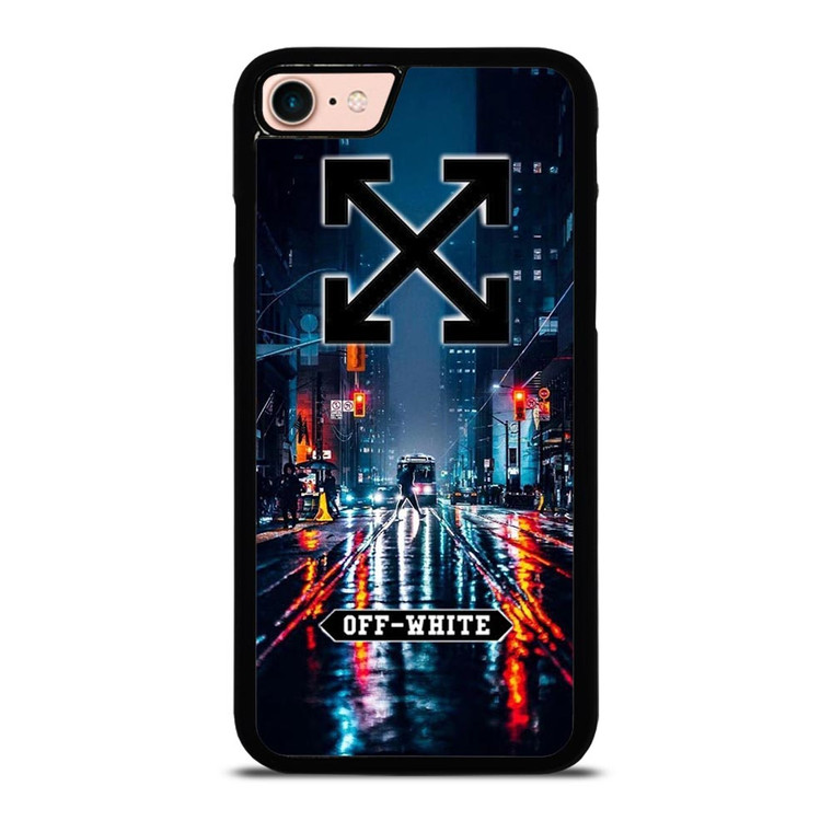 OFF WHITE NIGHT CITY iPhone 8 Case