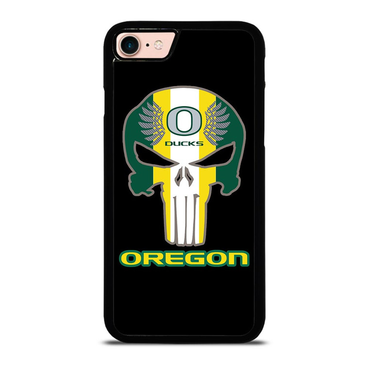 OREGON DUCKS SKULL LOGO iPhone 8 Case