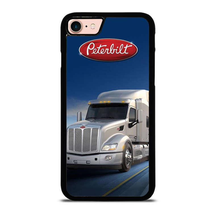 PETERBILT WHITE TRUCK iPhone 8 Case