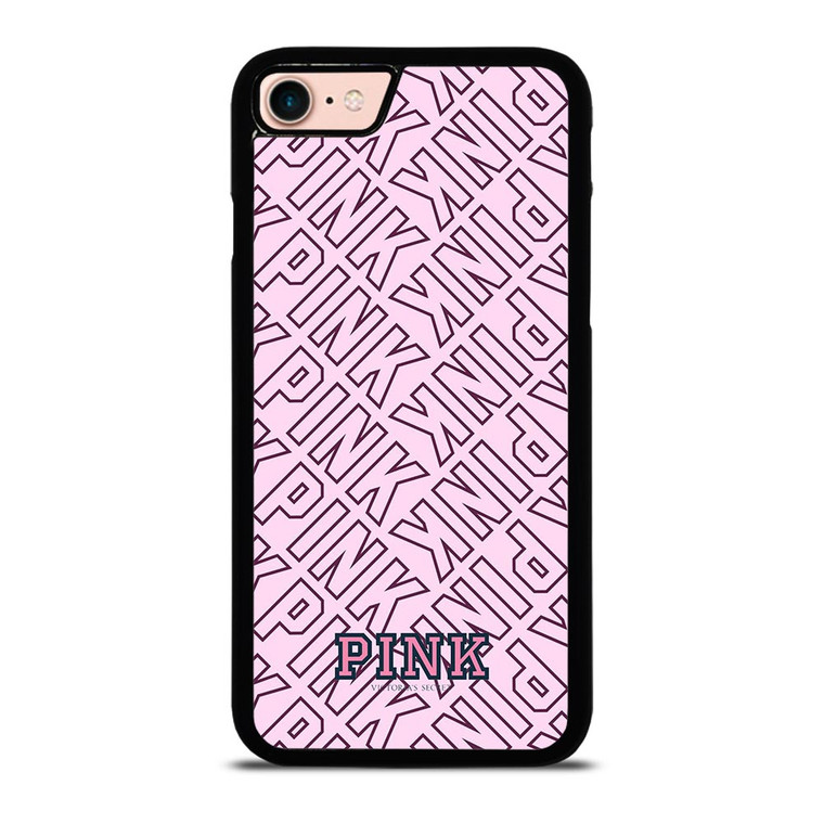 PINK VICTORIA S SECRET COLLAGE iPhone 8 Case