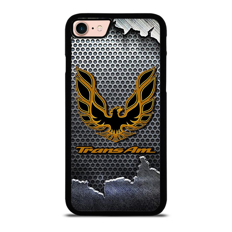 PONTIAC TRANS AM FIREBIRD METAL LOGO 2 iPhone 8 Case