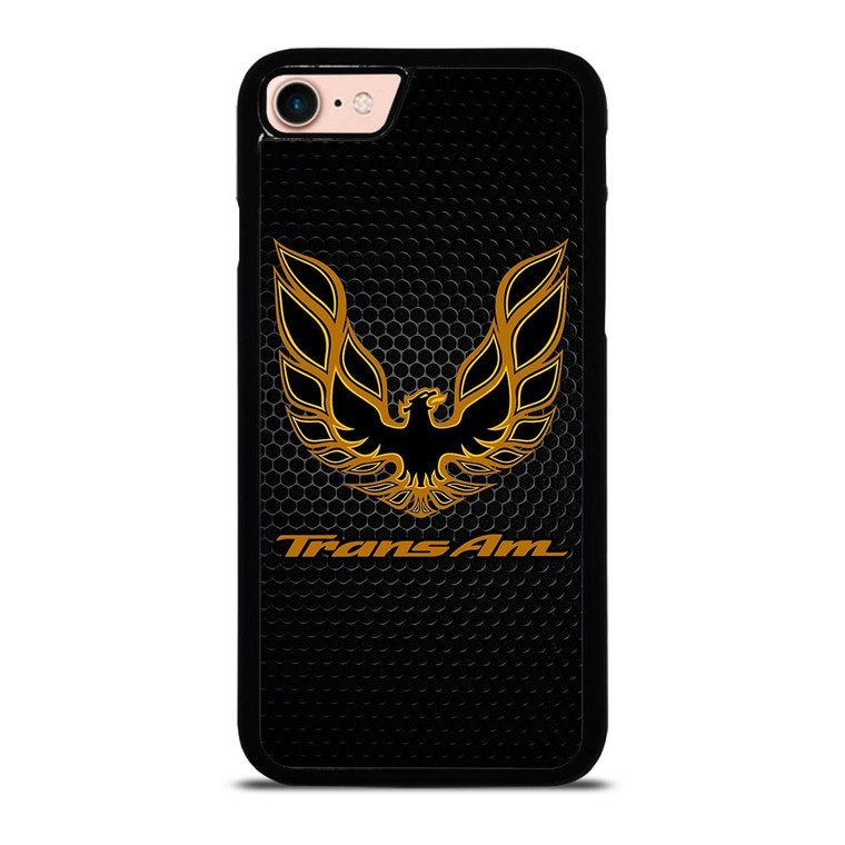PONTIAC TRANS AM FIREBIRD METAL LOGO iPhone 8 Case
