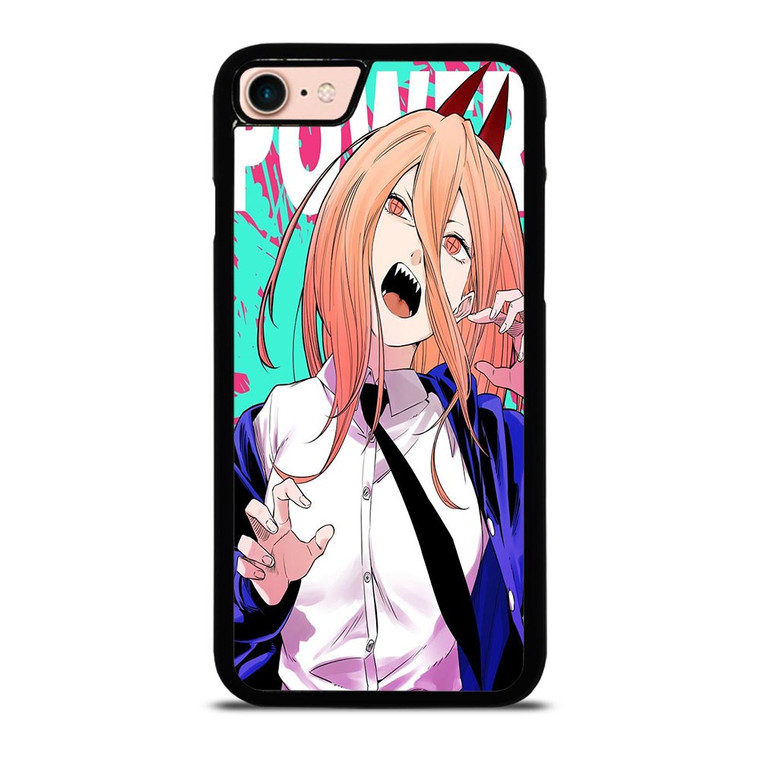 POWER CHAINSAW MAN ANIME iPhone 8 Case