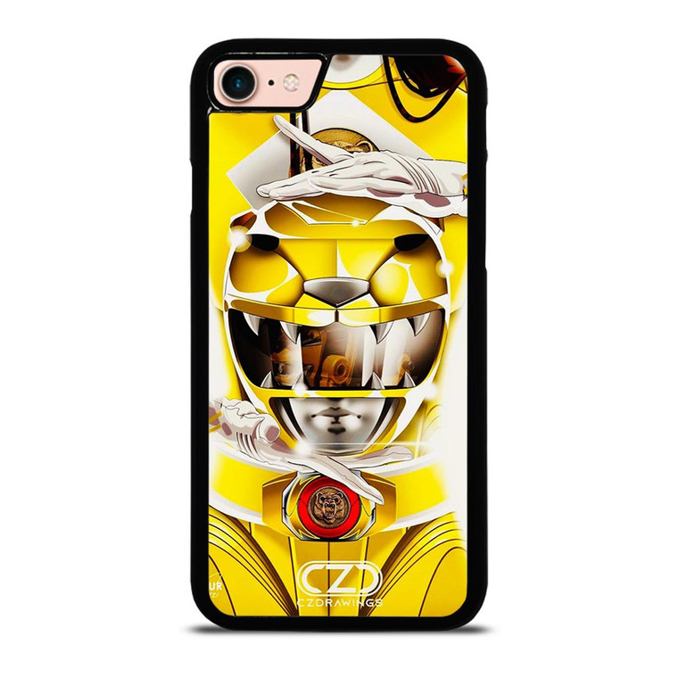 POWER RANGERS YELLOW iPhone 8 Case