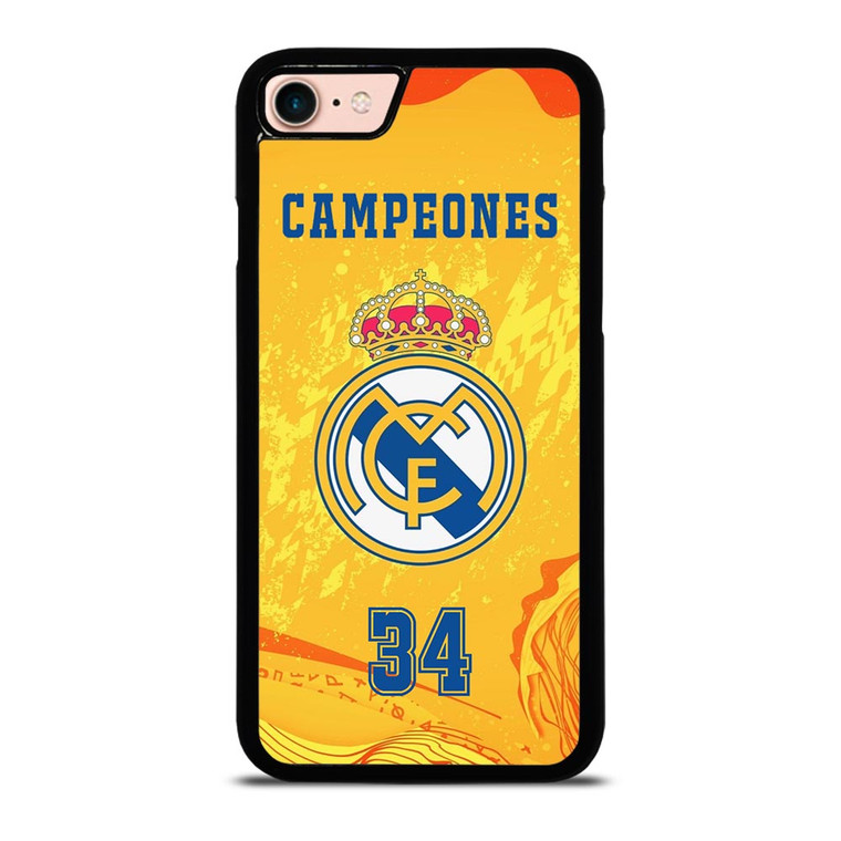 REAL MADRID CF CAMPEONES 34 iPhone 8 Case REAL MADRID CF CAMPEONES 34 iPhone 8 Case