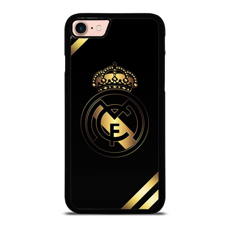 REAL MADRID FC NEW GOLD LOGO iPhone 8 Case