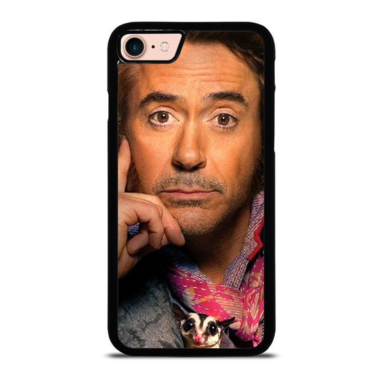 ROBERT DOWNEY JR FACE DOLITTLE MOVIES iPhone 8 Case