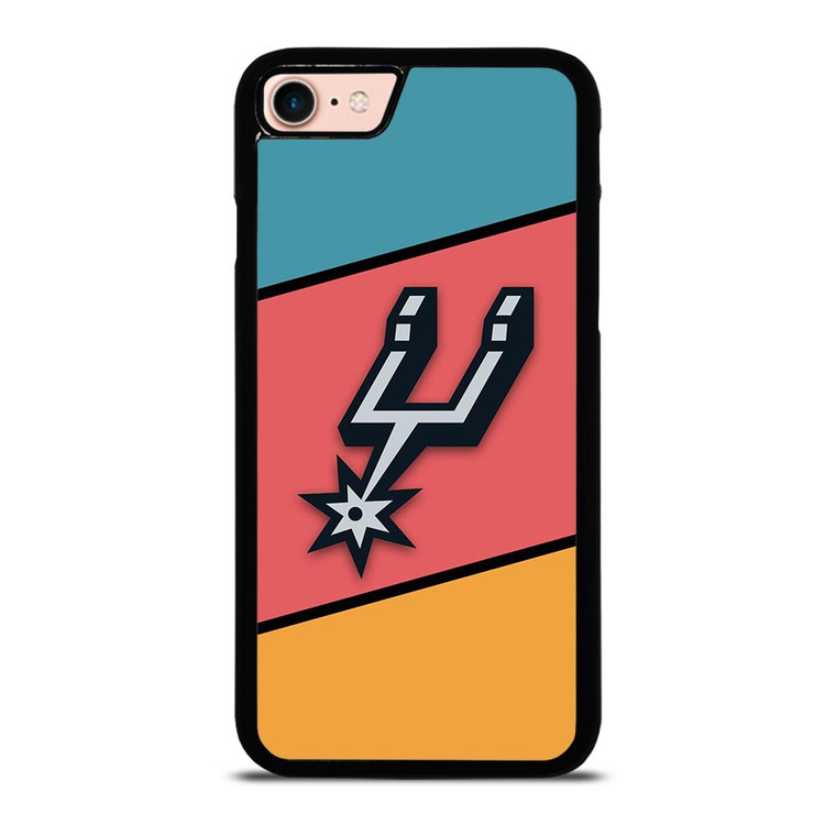 SAN ANTONIO SPURS COLORFUL LOGO iPhone 8 Case SAN ANTONIO SPURS COLORFUL LOGO iPhone 8 Case