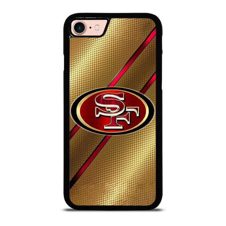 SAN FRANCISCO 49ERS GOLD LOGO iPhone 8 Case