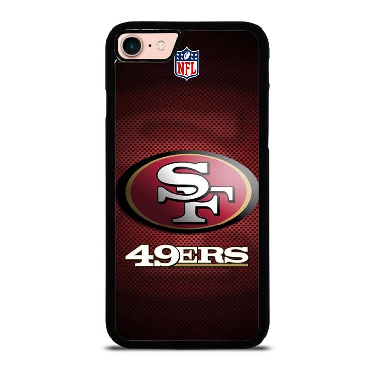 SAN FRANCISCO 49ERS LOGO FOOTBALL iPhone 8 Case