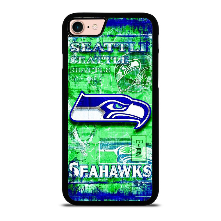 SEATTLE SEAHAWKS SKIN iPhone 8 Case