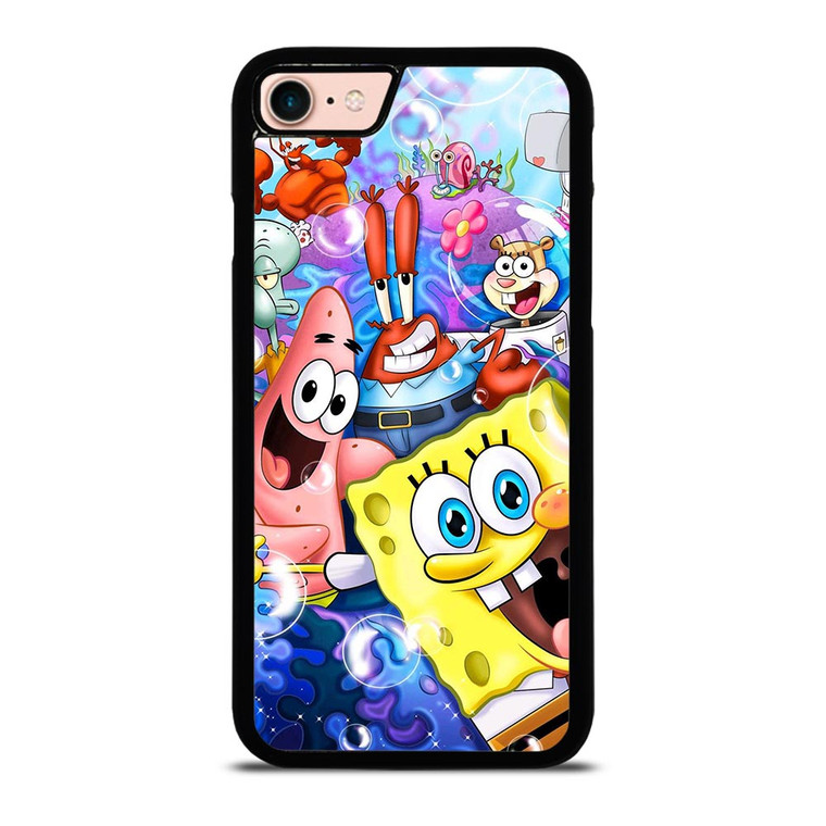 SPONGEBOB AND FRIEND BUBLE iPhone 8 Case