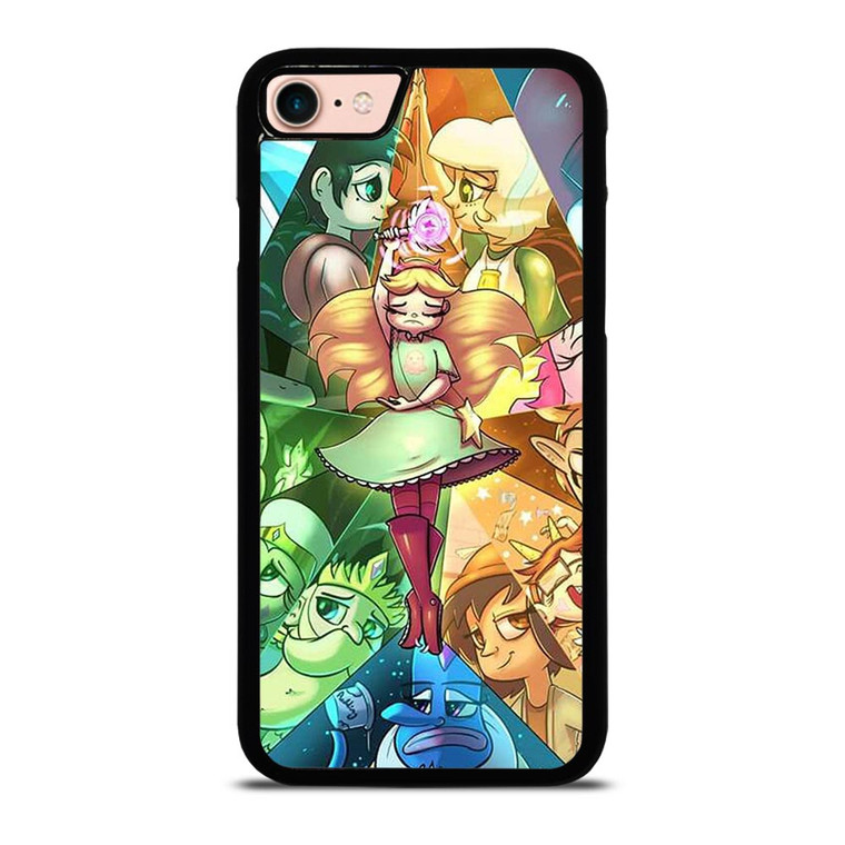STAR VS THE FORCES OF EVIL CHARACTER iPhone 8 Case