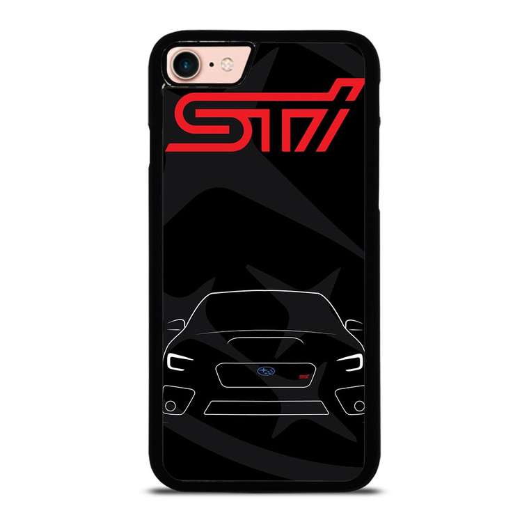 SUBARU WRX CONCEPT CLIPART iPhone 8 Case