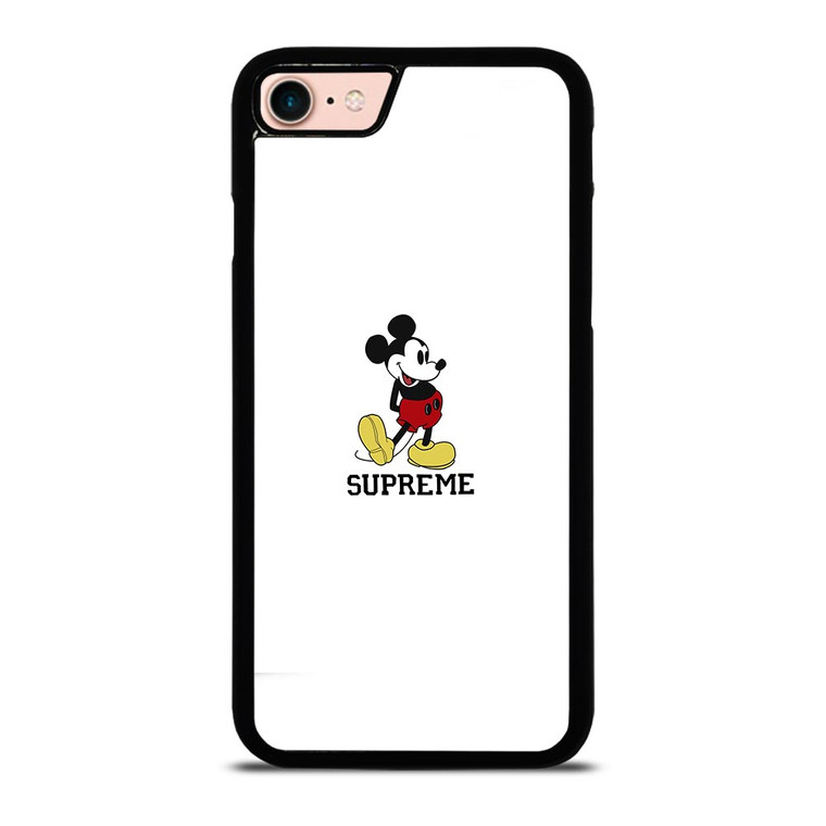 SUPREME LOGO MICKEY MOUSE iPhone 8 Case