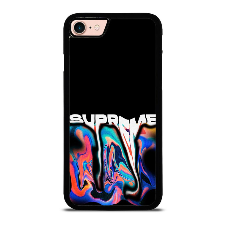SUPREME RAINBOW MELT EFFECT iPhone 8 Case