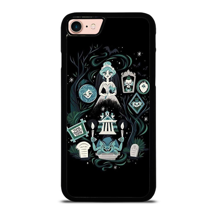 THE HAUNTED MANSION CLIPART iPhone 8 Case