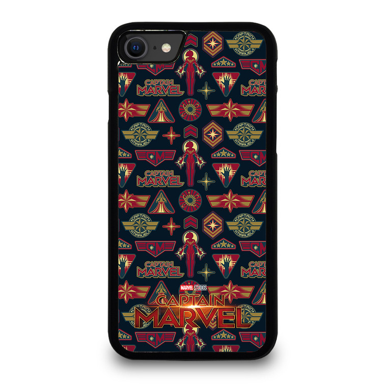 CAPTAIN MARVEL LOGO iPhone SE 2020 Case