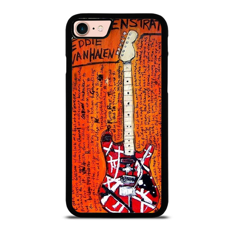VAN HALEN EDDIE STRIPS iPhone 8 Case